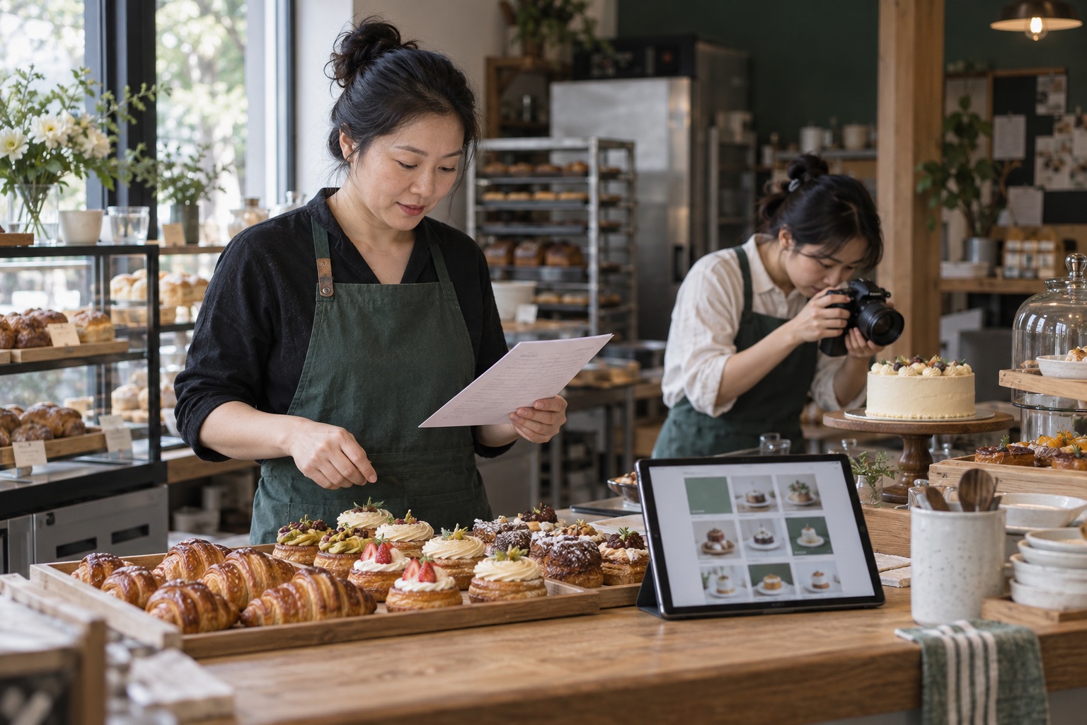 烘焙门店应用场景配图